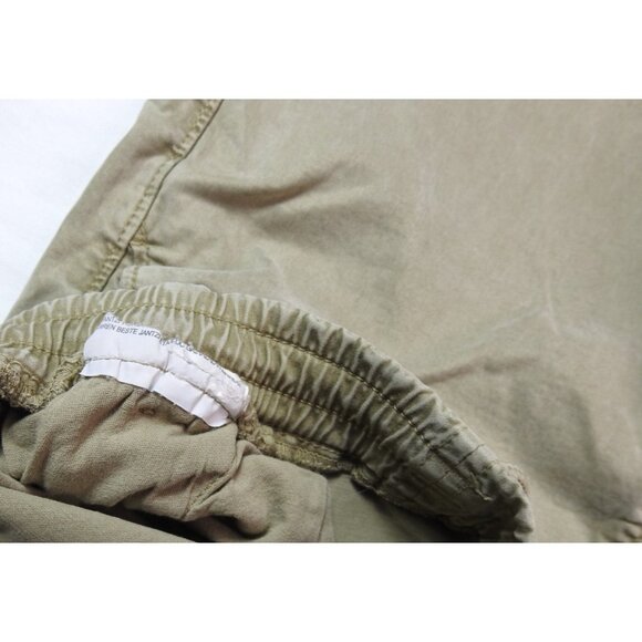 ZARA Women’s Jogger Pants Size Small Khaki Green Chino - Picture 6 of 6